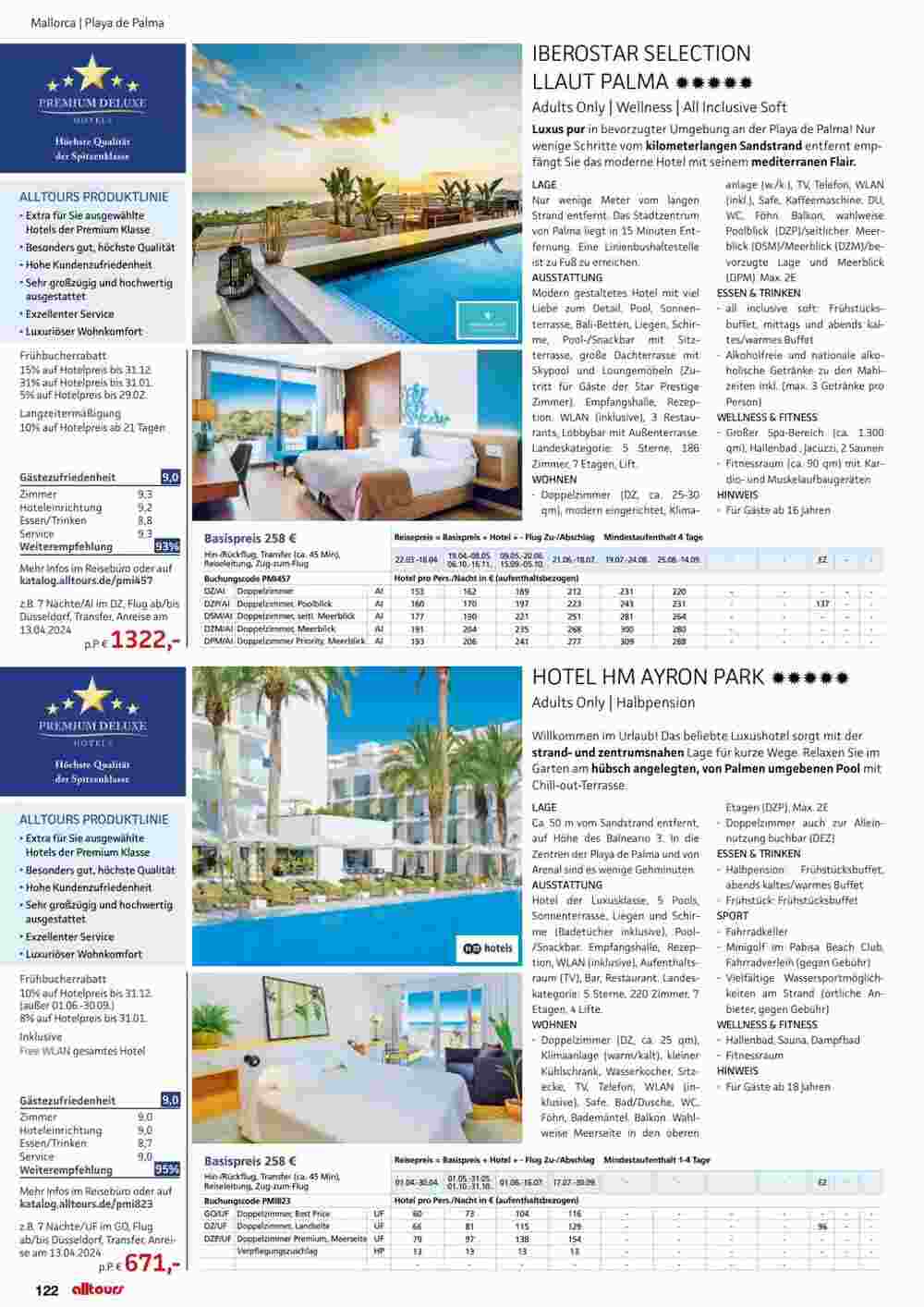 Alltours Flugblatt (ab 01.05.2024) - Angebote und Prospekt - Seite 122