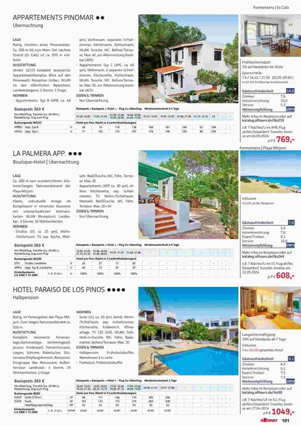 Alltours Flugblatt (ab 01.05.2024) - Angebote und Prospekt - Seite 191