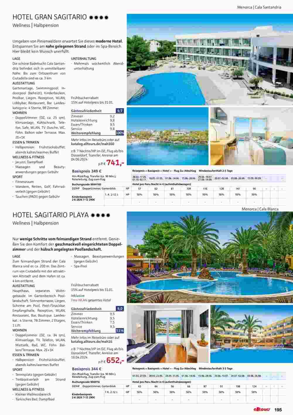 Alltours Flugblatt (ab 01.05.2024) - Angebote und Prospekt - Seite 195