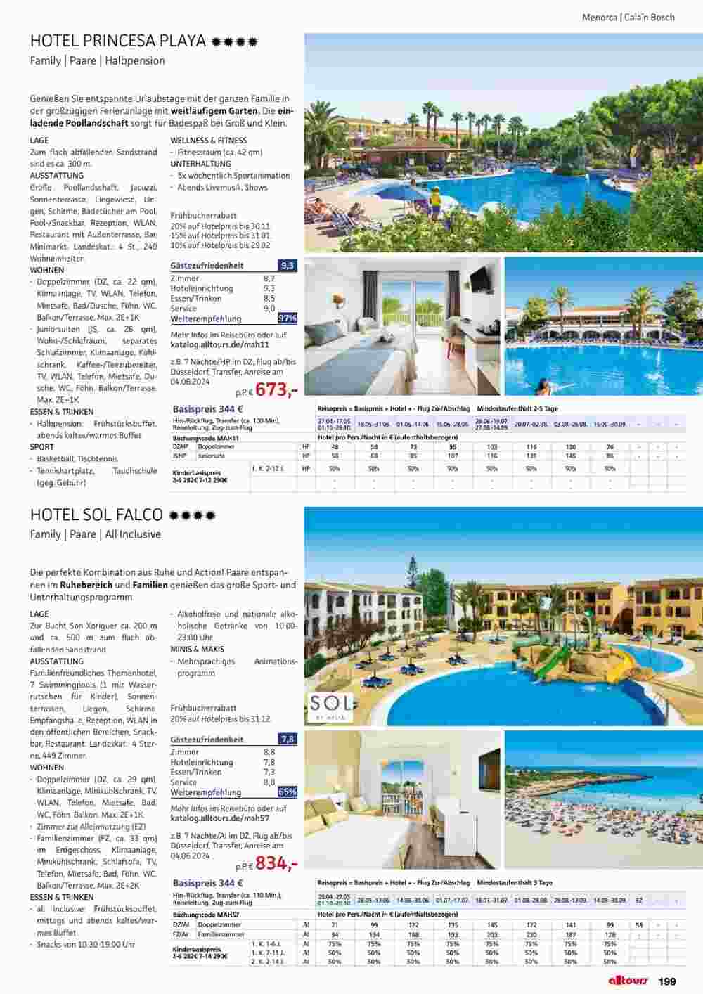 Alltours Flugblatt (ab 01.05.2024) - Angebote und Prospekt - Seite 199