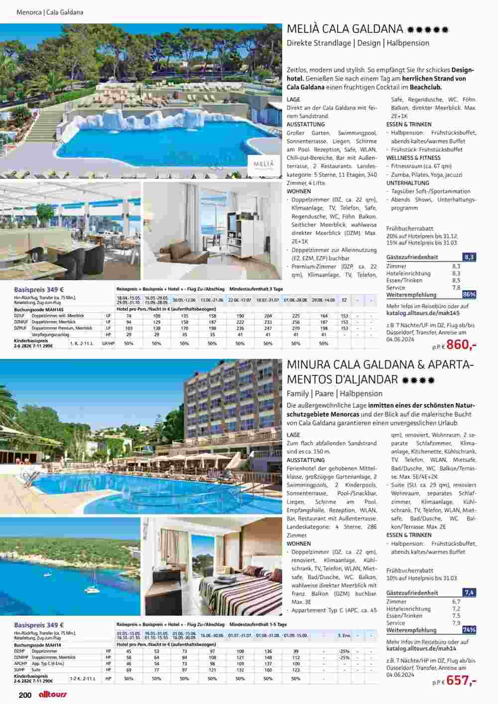 Alltours Flugblatt (ab 01.05.2024) - Angebote und Prospekt - Seite 200