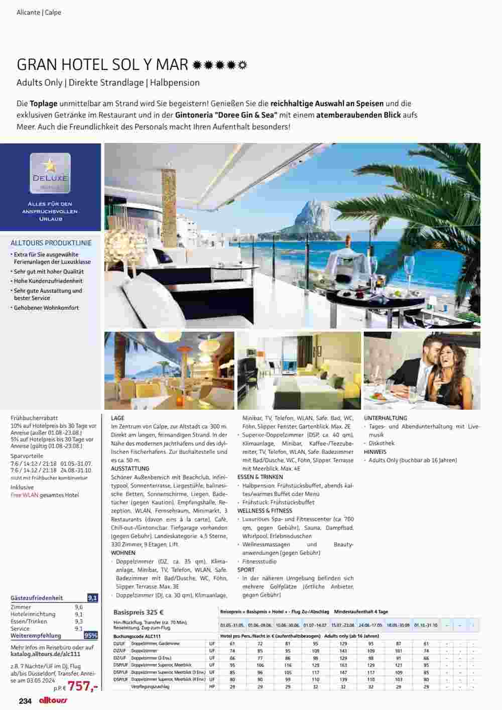 Alltours Flugblatt (ab 01.05.2024) - Angebote und Prospekt - Seite 234