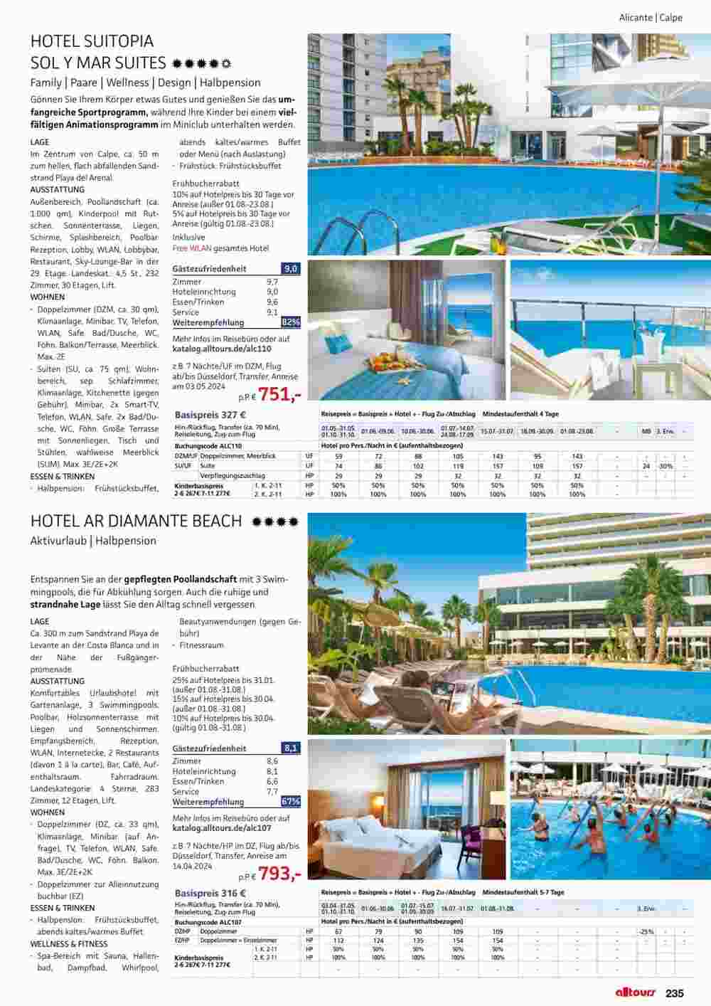 Alltours Flugblatt (ab 01.05.2024) - Angebote und Prospekt - Seite 235