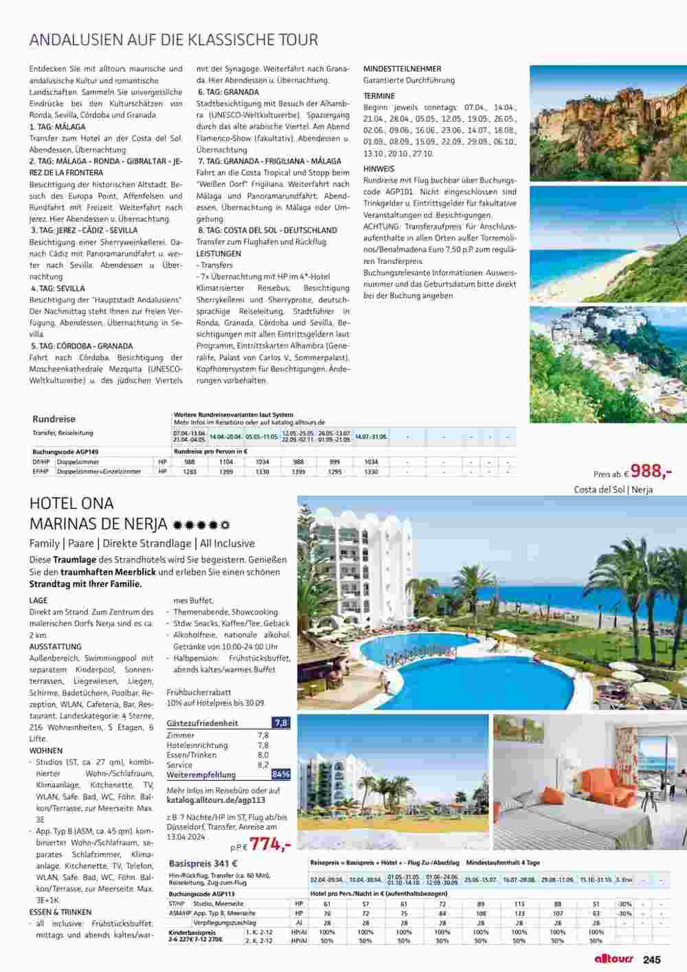Alltours Flugblatt (ab 01.05.2024) - Angebote und Prospekt - Seite 245