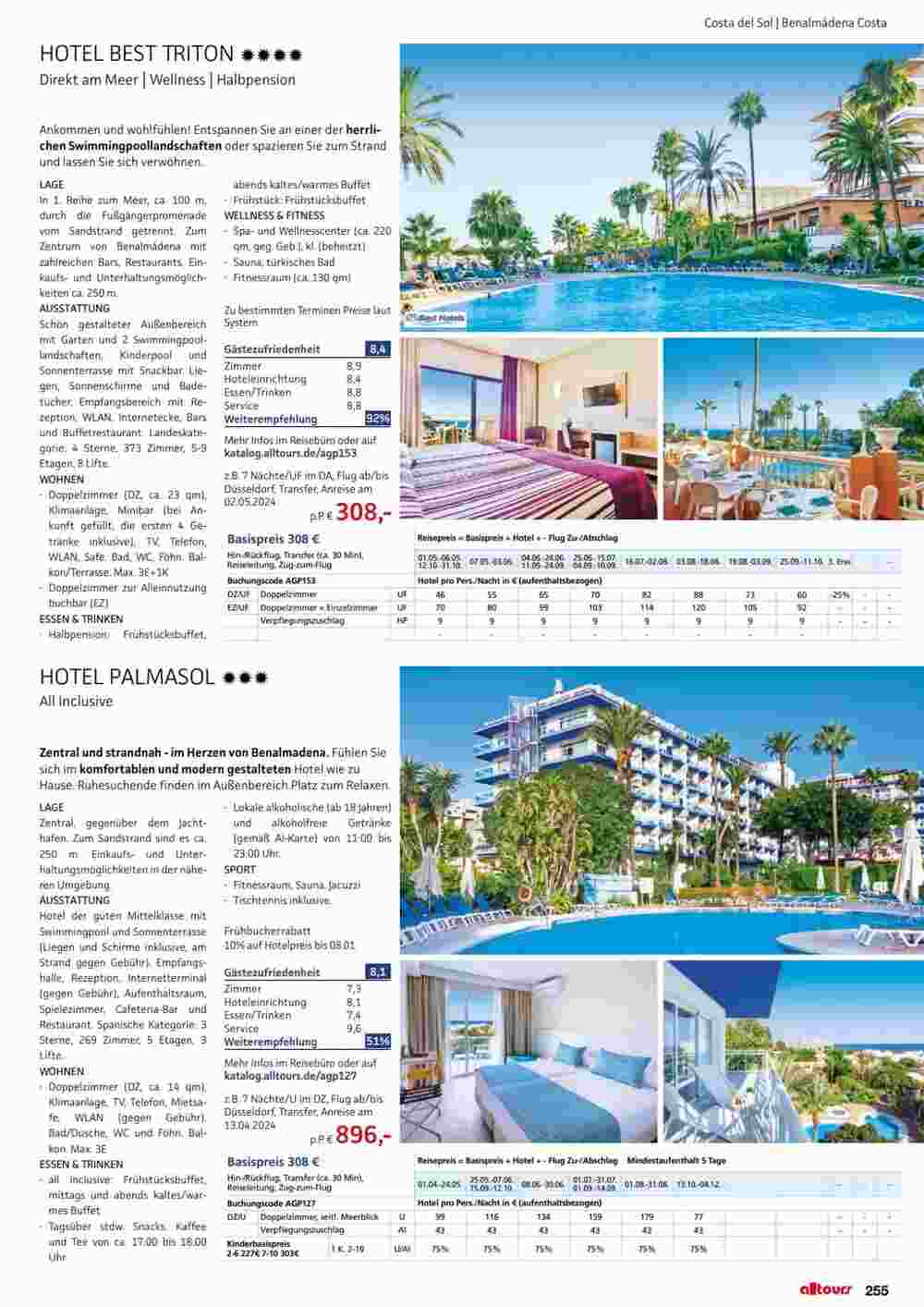 Alltours Flugblatt (ab 01.05.2024) - Angebote und Prospekt - Seite 255