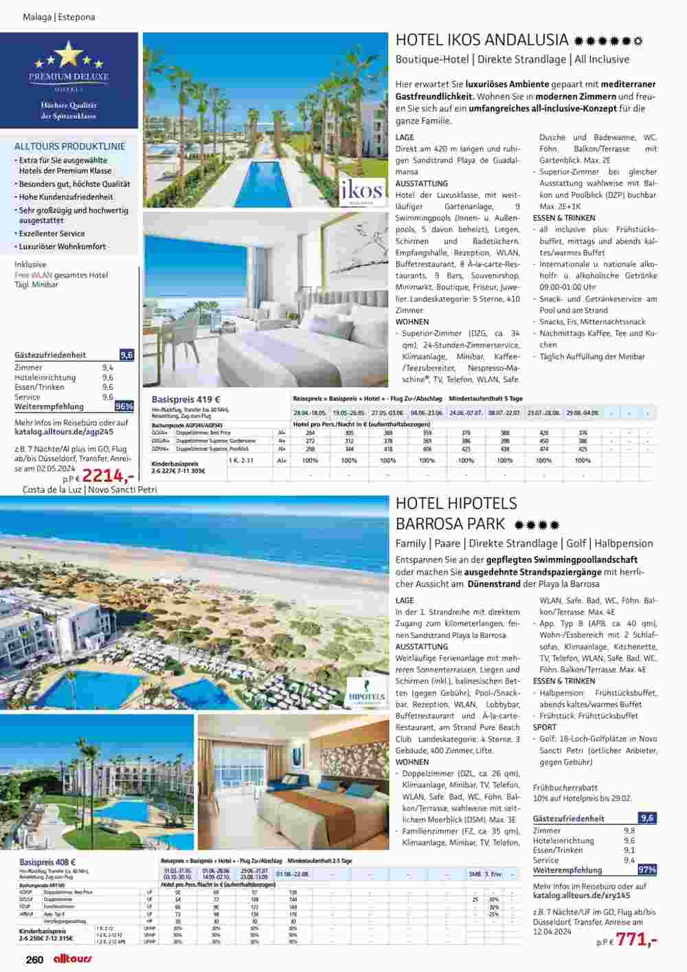 Alltours Flugblatt (ab 01.05.2024) - Angebote und Prospekt - Seite 260