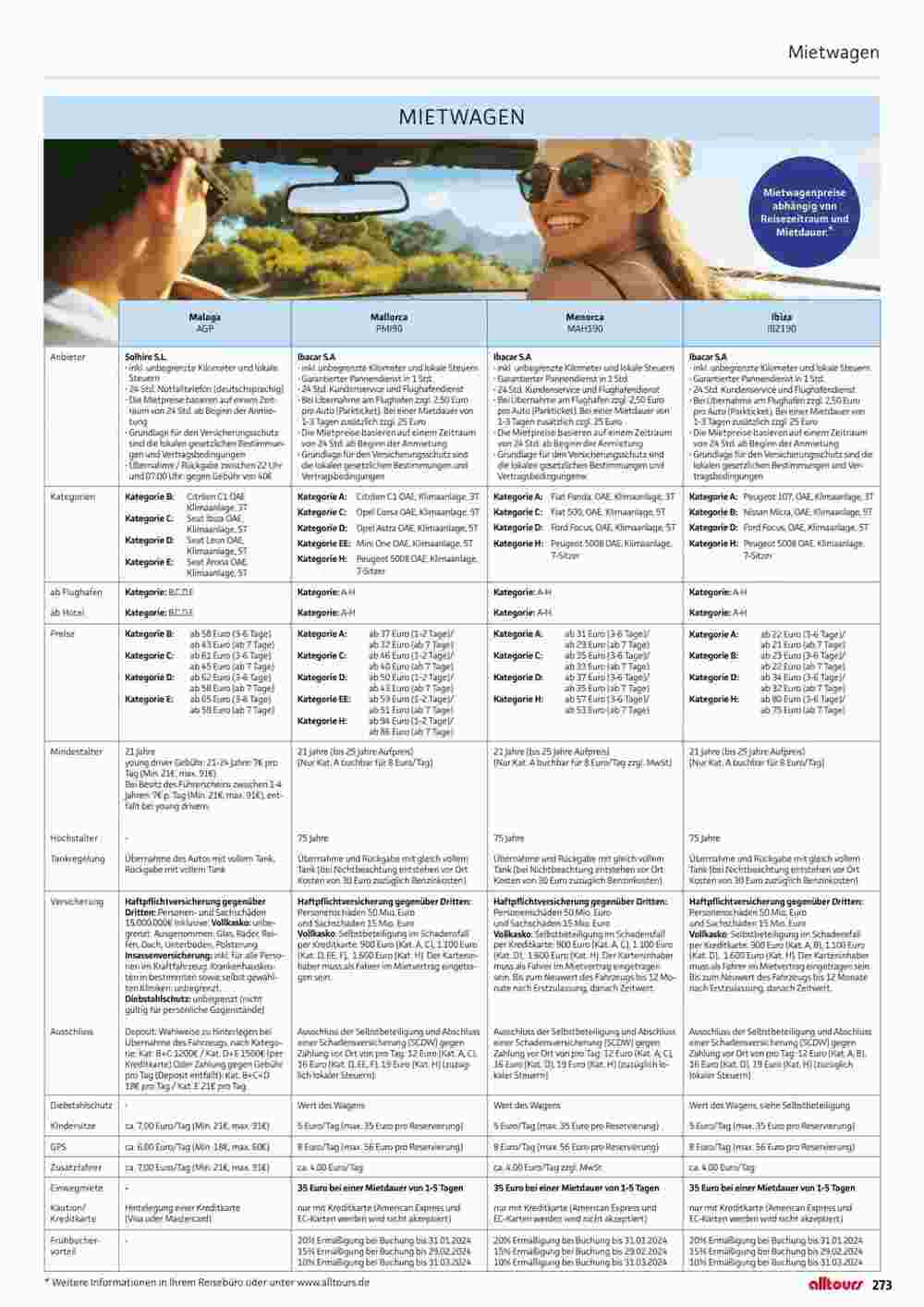 Alltours Flugblatt (ab 01.05.2024) - Angebote und Prospekt - Seite 273