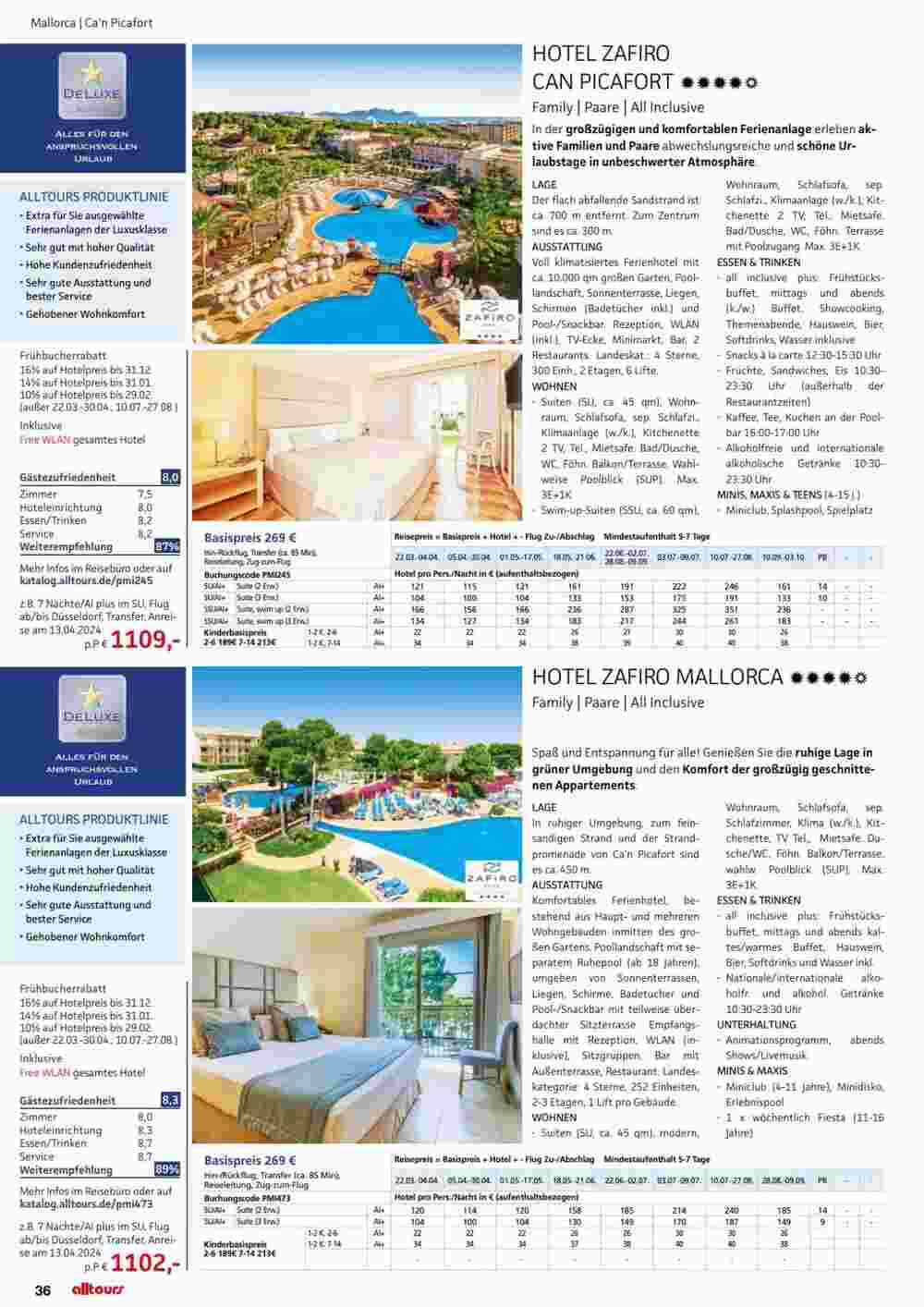 Alltours Flugblatt (ab 01.05.2024) - Angebote und Prospekt - Seite 36