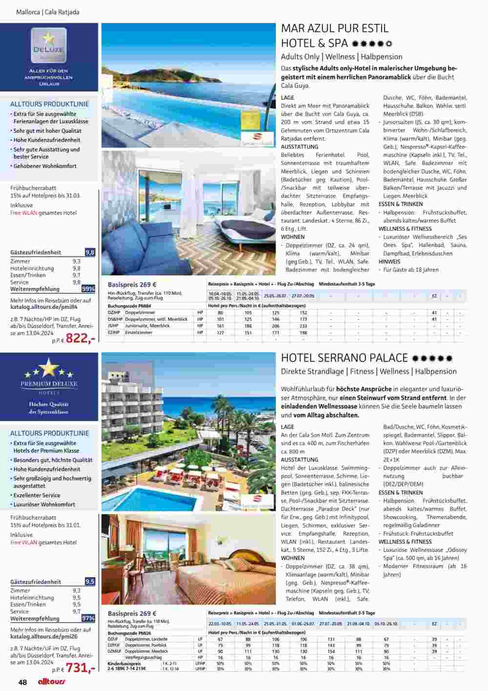 Alltours Flugblatt (ab 01.05.2024) - Angebote und Prospekt - Seite 48