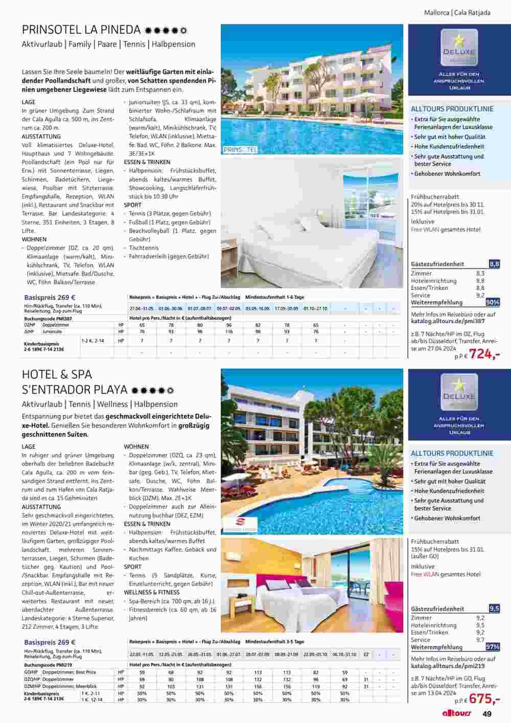 Alltours Flugblatt (ab 01.05.2024) - Angebote und Prospekt - Seite 49