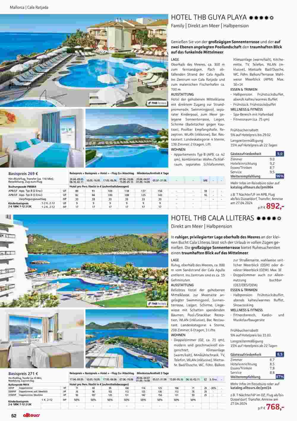 Alltours Flugblatt (ab 01.05.2024) - Angebote und Prospekt - Seite 52