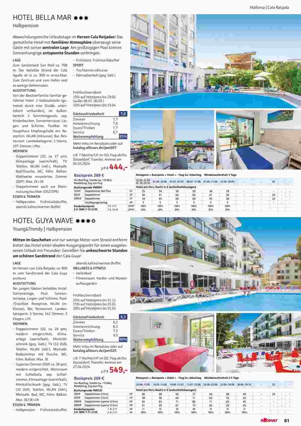 Alltours Flugblatt (ab 01.05.2024) - Angebote und Prospekt - Seite 61