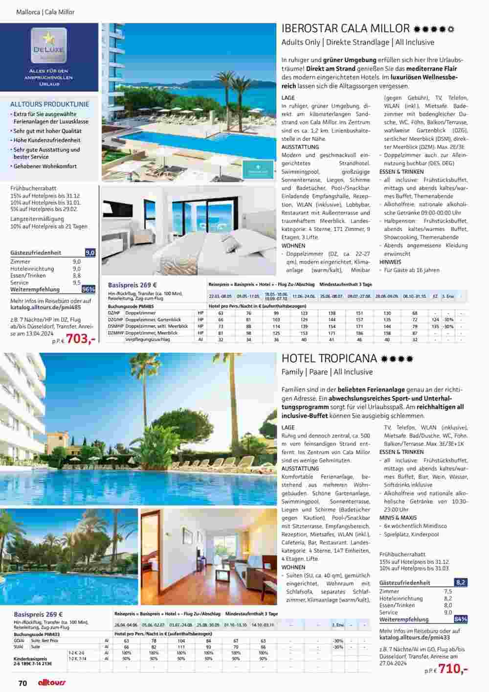 Alltours Flugblatt (ab 01.05.2024) - Angebote und Prospekt - Seite 70