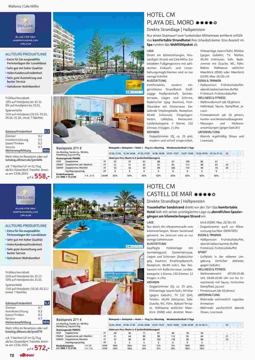 Alltours Flugblatt (ab 01.05.2024) - Angebote und Prospekt - Seite 72