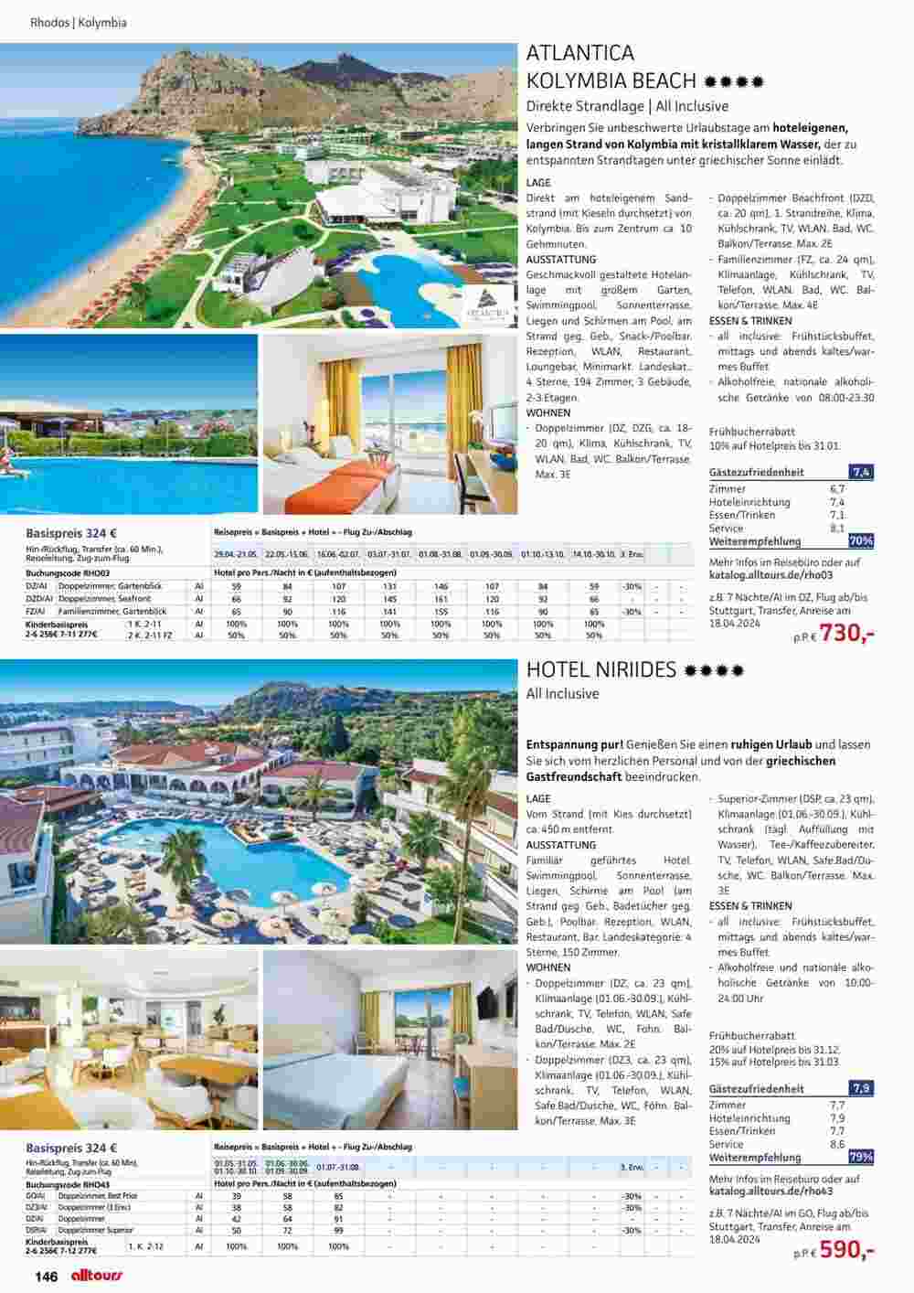 Alltours Flugblatt (ab 01.05.2024) - Angebote und Prospekt - Seite 146