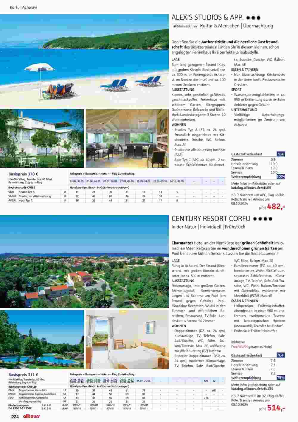 Alltours Flugblatt (ab 01.05.2024) - Angebote und Prospekt - Seite 224