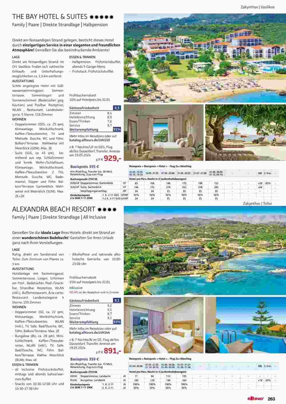 Alltours Flugblatt (ab 01.05.2024) - Angebote und Prospekt - Seite 263