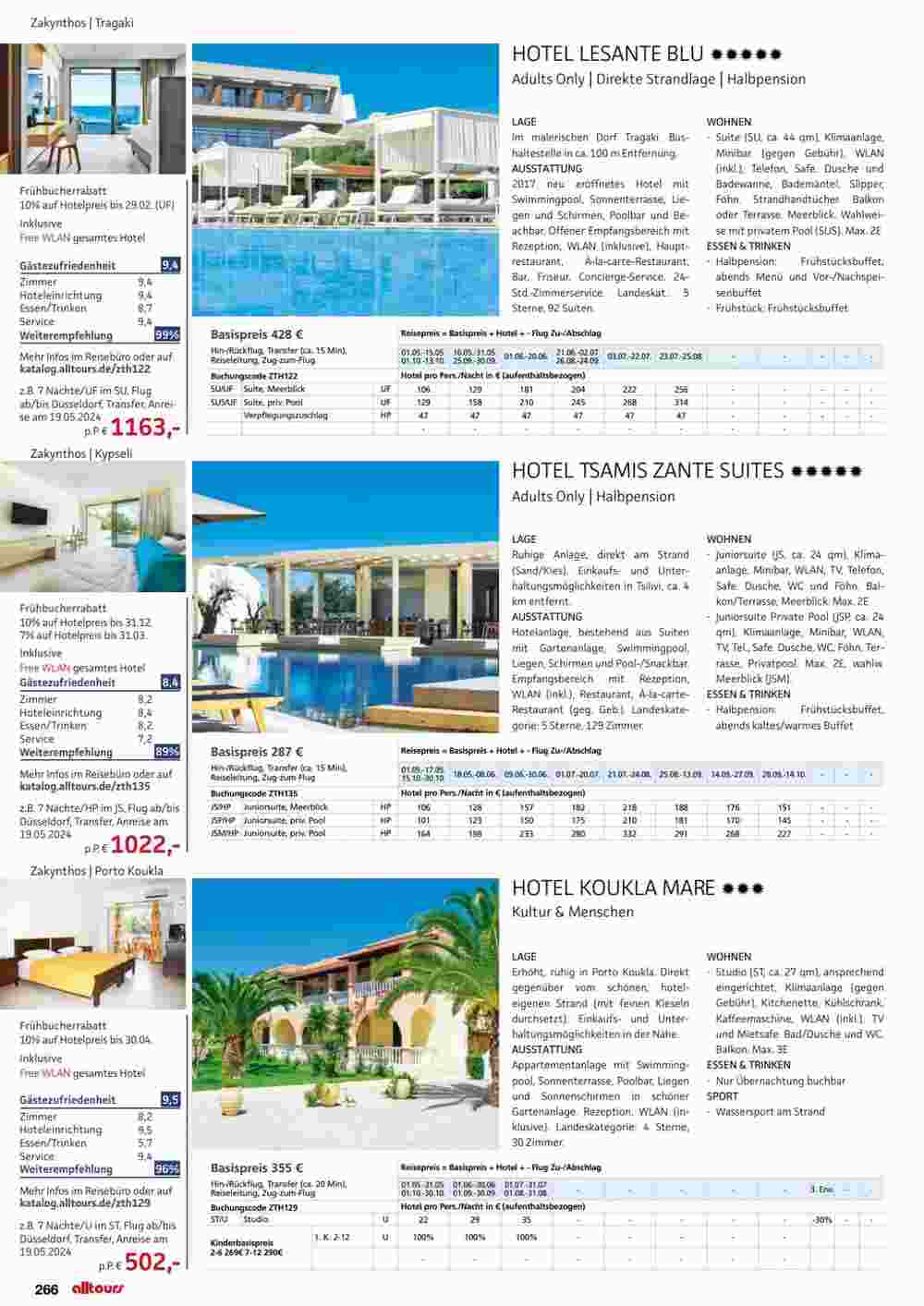 Alltours Flugblatt (ab 01.05.2024) - Angebote und Prospekt - Seite 266