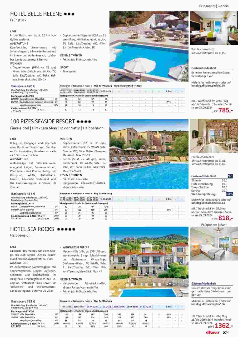Alltours Flugblatt (ab 01.05.2024) - Angebote und Prospekt - Seite 271
