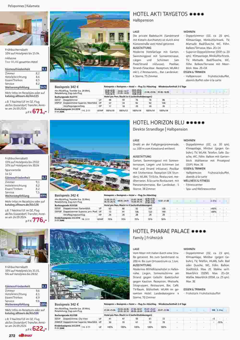 Alltours Flugblatt (ab 01.05.2024) - Angebote und Prospekt - Seite 272