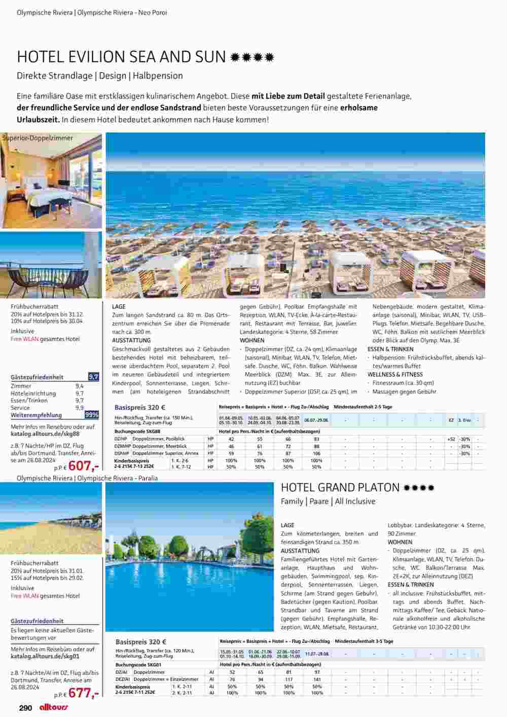 Alltours Flugblatt (ab 01.05.2024) - Angebote und Prospekt - Seite 290