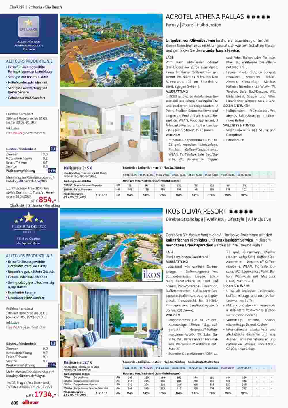 Alltours Flugblatt (ab 01.05.2024) - Angebote und Prospekt - Seite 306