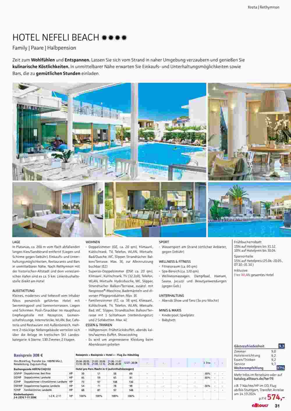 Alltours Flugblatt (ab 01.05.2024) - Angebote und Prospekt - Seite 31
