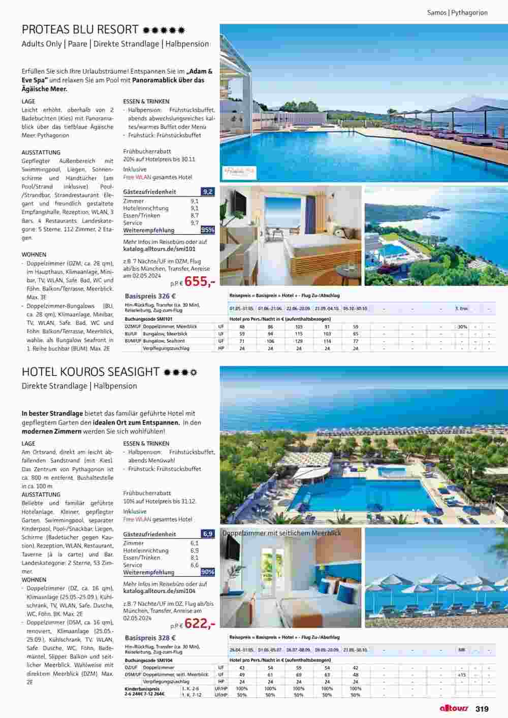 Alltours Flugblatt (ab 01.05.2024) - Angebote und Prospekt - Seite 319