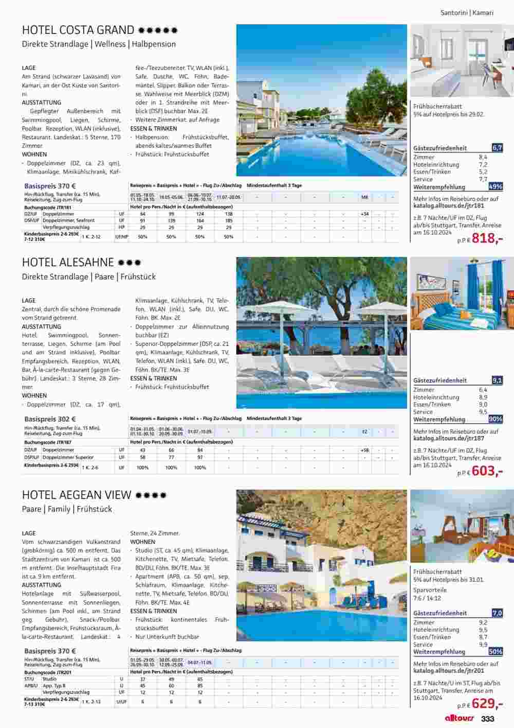 Alltours Flugblatt (ab 01.05.2024) - Angebote und Prospekt - Seite 333