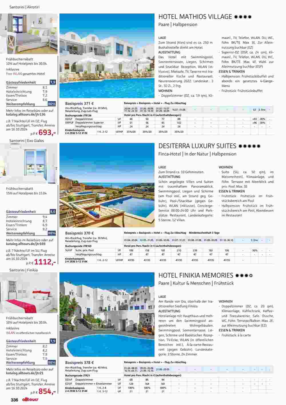 Alltours Flugblatt (ab 01.05.2024) - Angebote und Prospekt - Seite 336