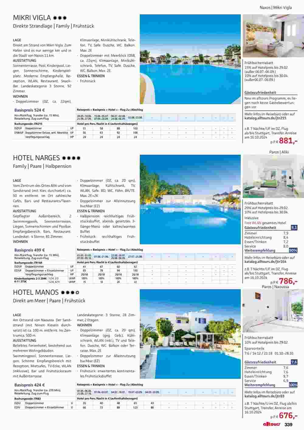 Alltours Flugblatt (ab 01.05.2024) - Angebote und Prospekt - Seite 339