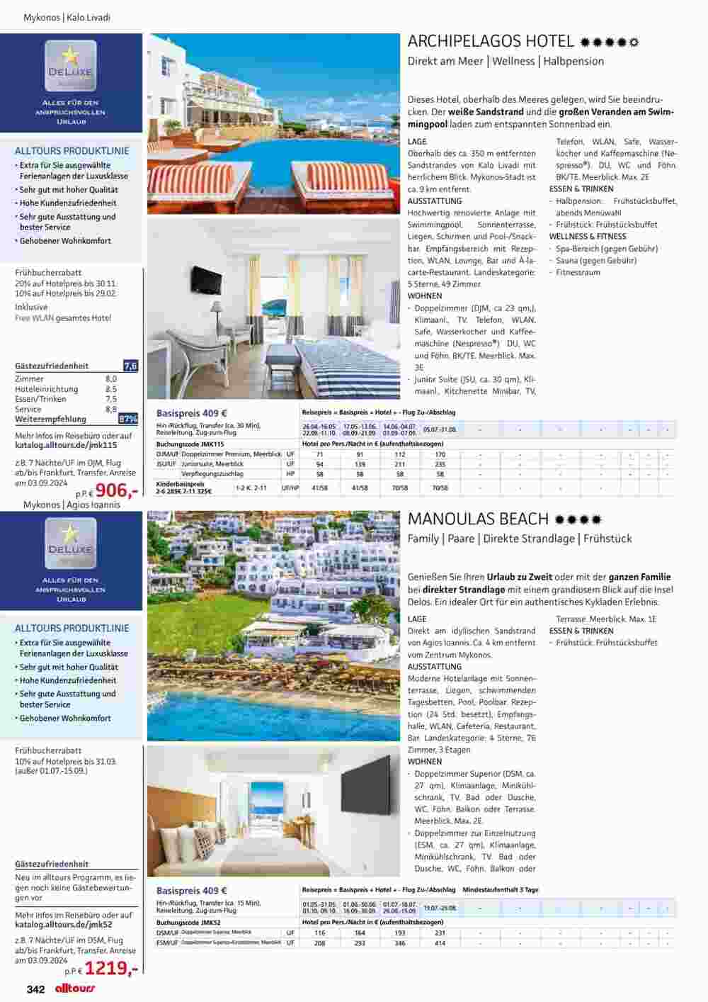 Alltours Flugblatt (ab 01.05.2024) - Angebote und Prospekt - Seite 342