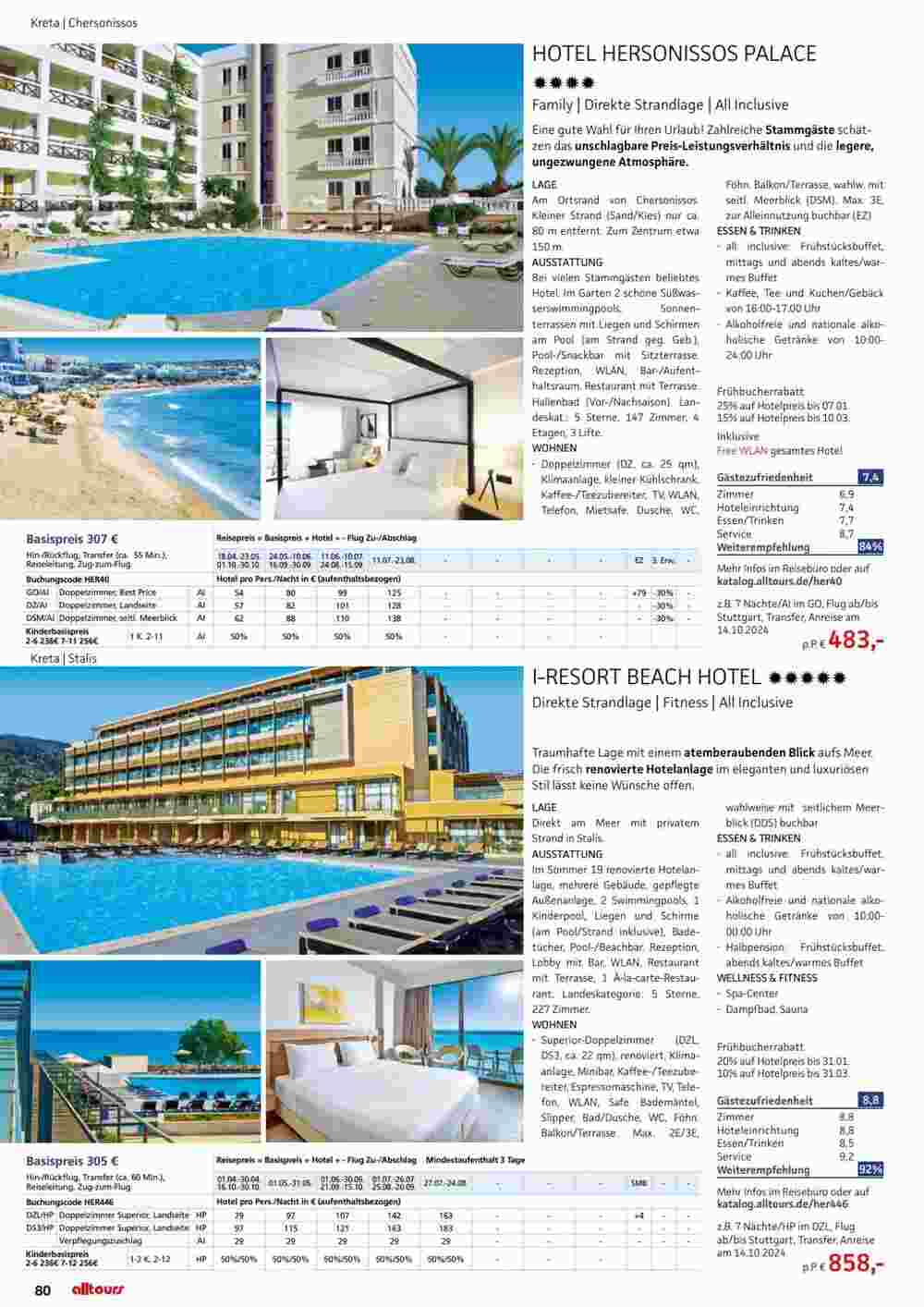 Alltours Flugblatt (ab 01.05.2024) - Angebote und Prospekt - Seite 80