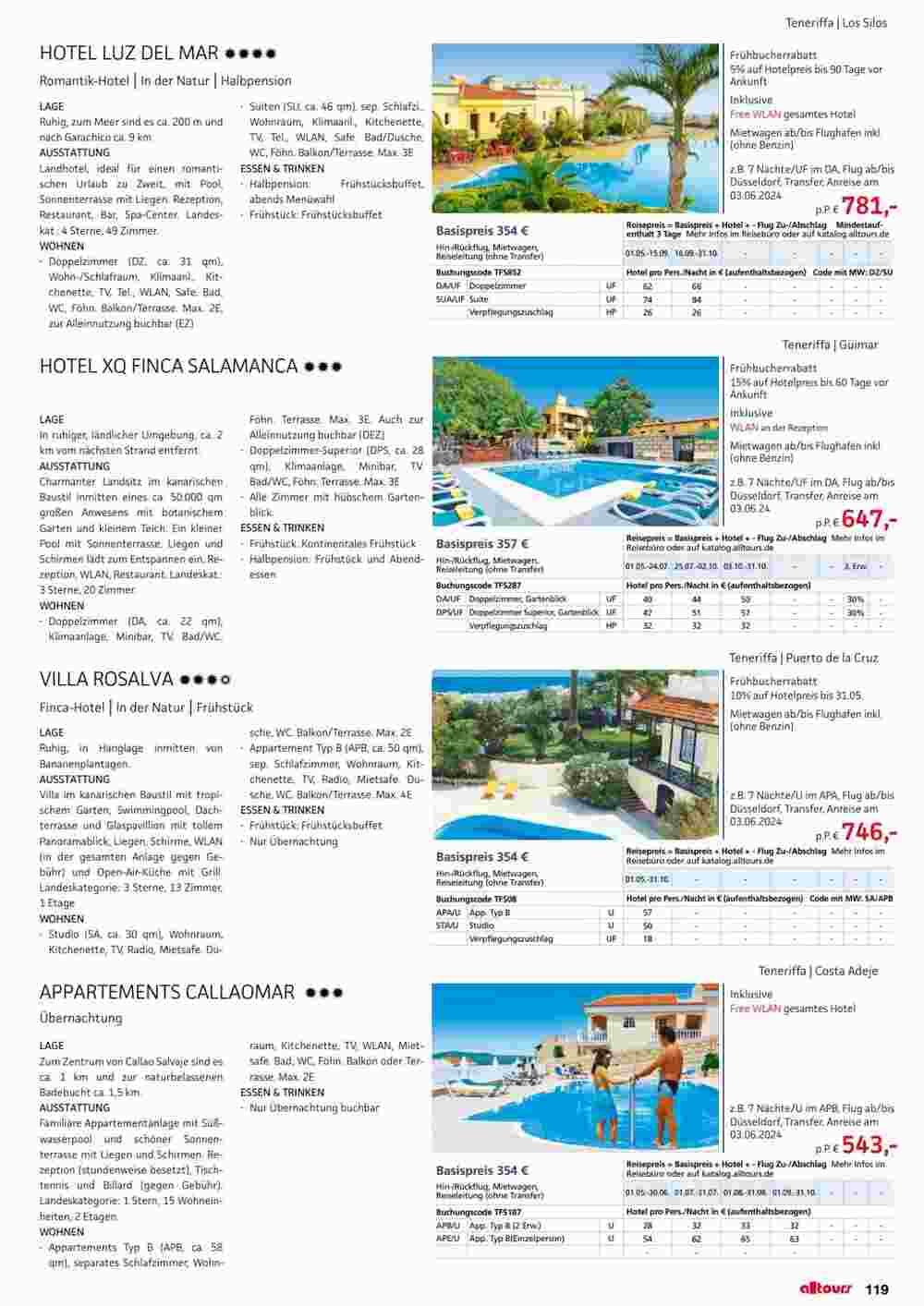 Alltours Flugblatt (ab 01.05.2024) - Angebote und Prospekt - Seite 119