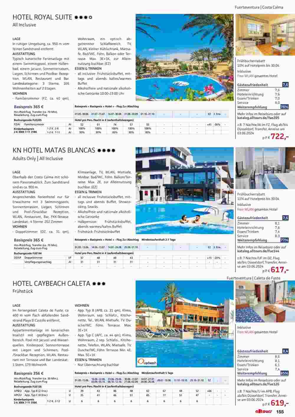 Alltours Flugblatt (ab 01.05.2024) - Angebote und Prospekt - Seite 155