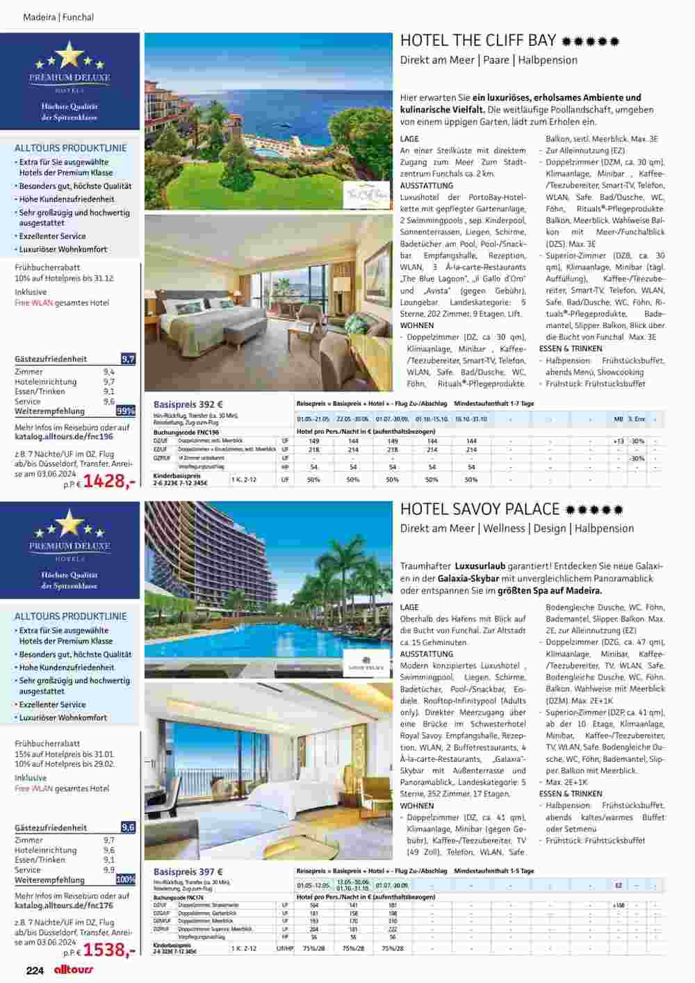 Alltours Flugblatt (ab 01.05.2024) - Angebote und Prospekt - Seite 224