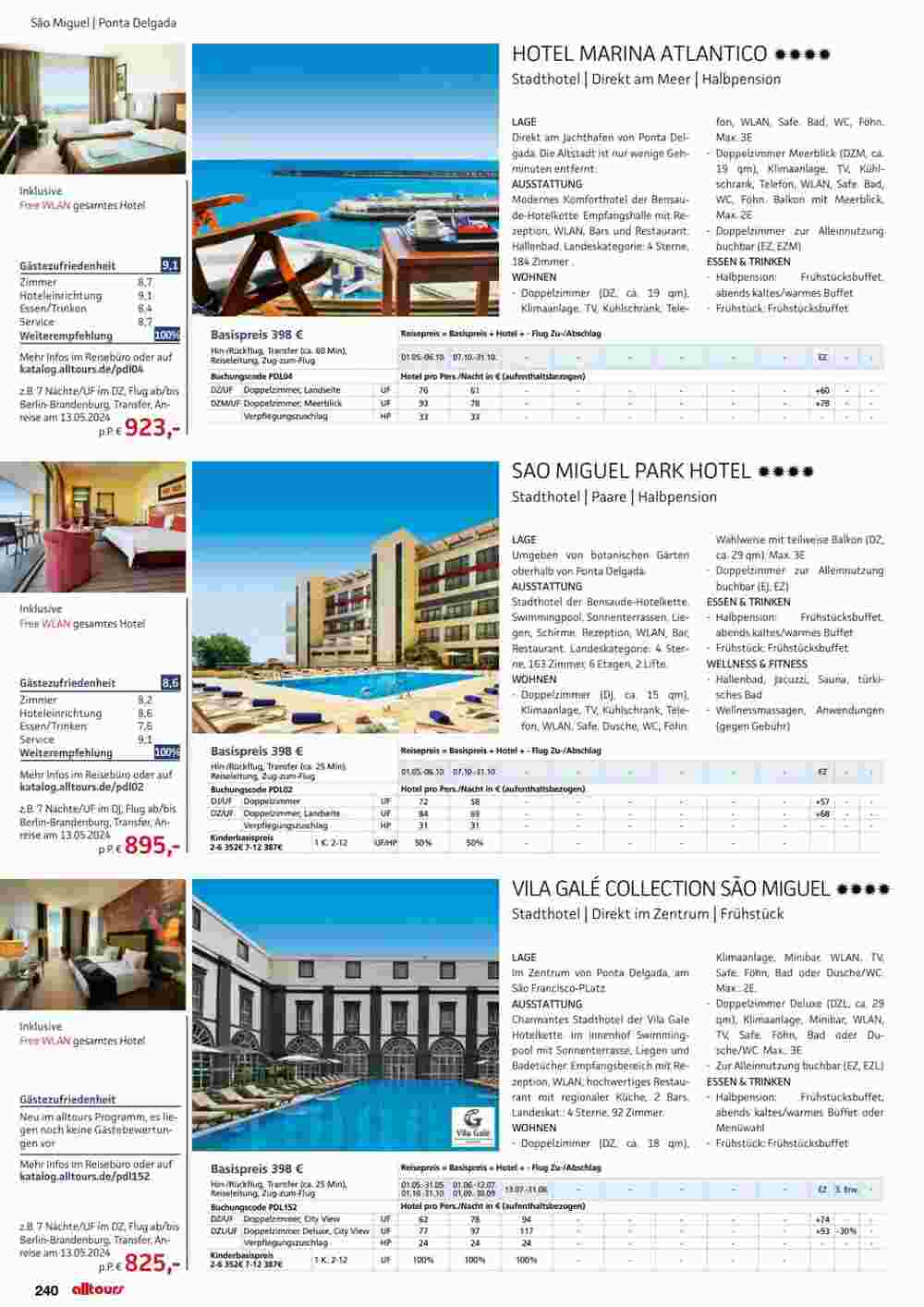 Alltours Flugblatt (ab 01.05.2024) - Angebote und Prospekt - Seite 240
