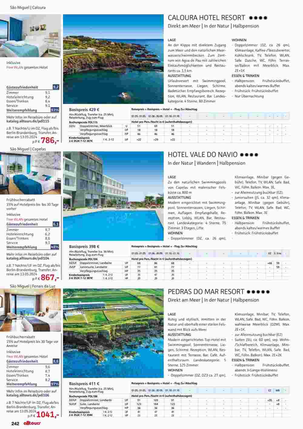 Alltours Flugblatt (ab 01.05.2024) - Angebote und Prospekt - Seite 242