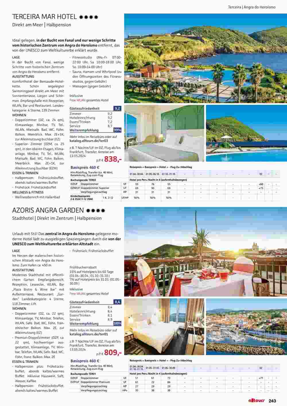 Alltours Flugblatt (ab 01.05.2024) - Angebote und Prospekt - Seite 243