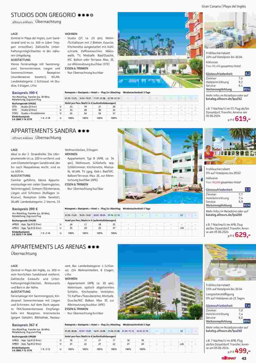 Alltours Flugblatt (ab 01.05.2024) - Angebote und Prospekt - Seite 43
