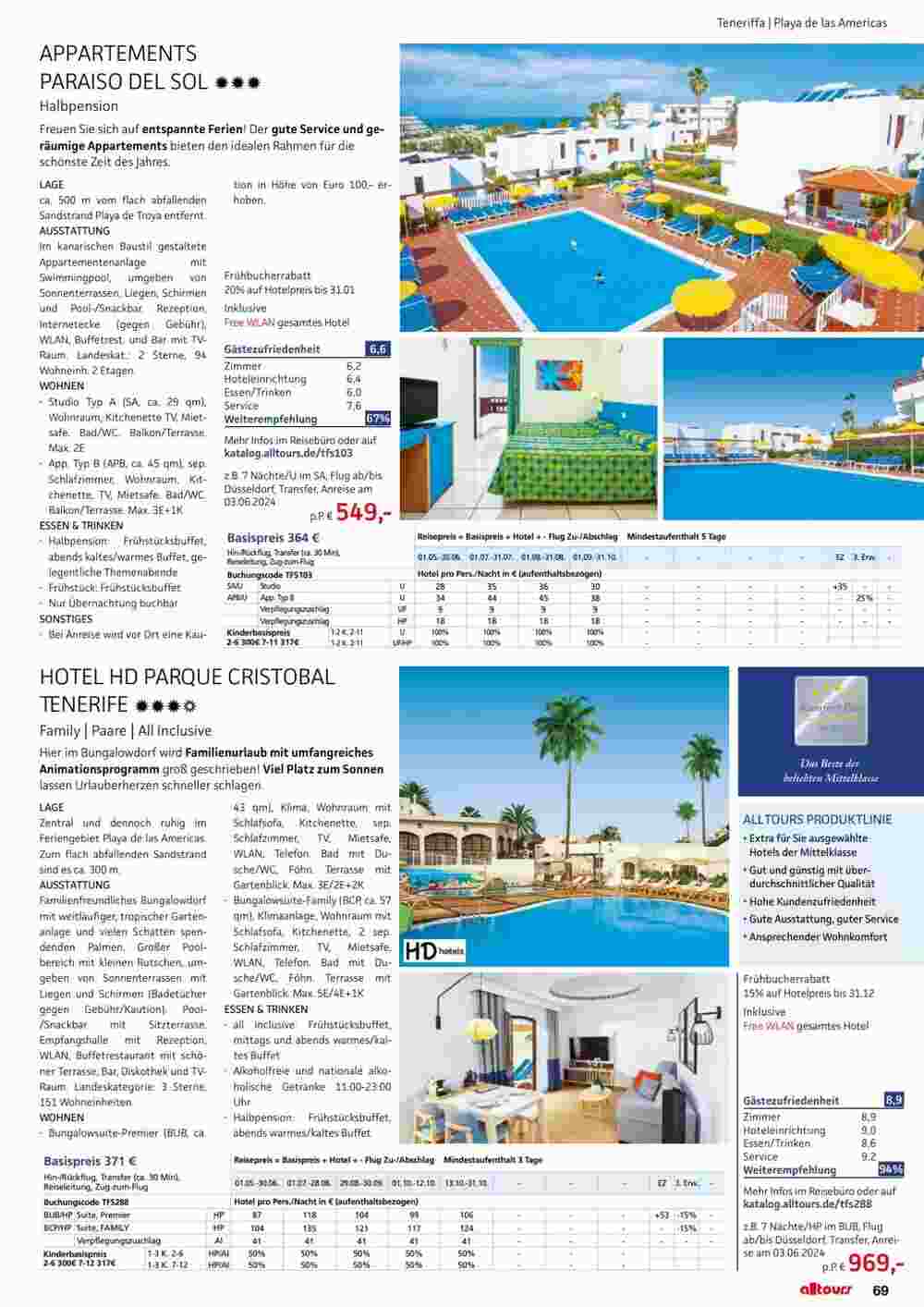 Alltours Flugblatt (ab 01.05.2024) - Angebote und Prospekt - Seite 69