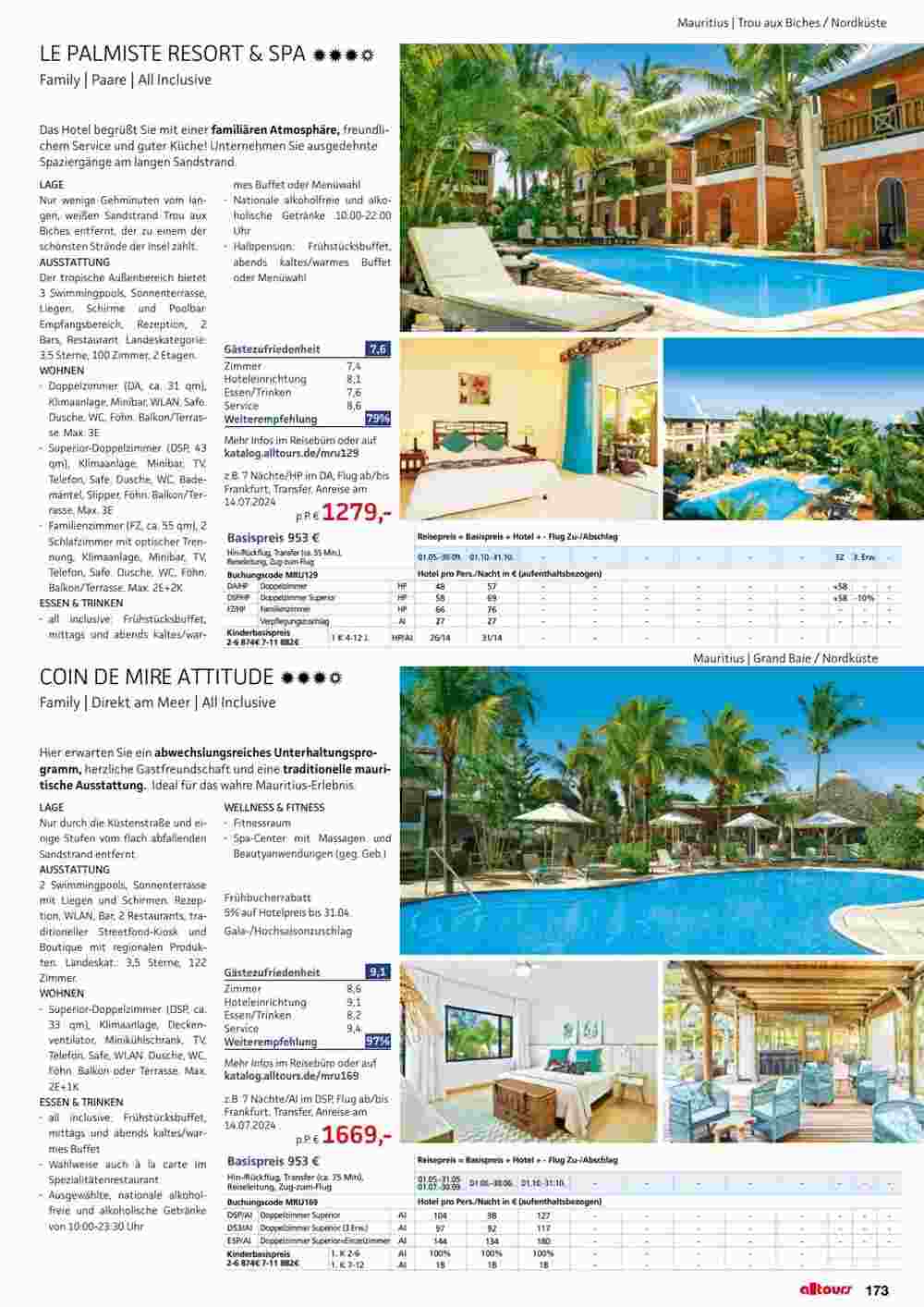 Alltours Flugblatt (ab 01.05.2024) - Angebote und Prospekt - Seite 173