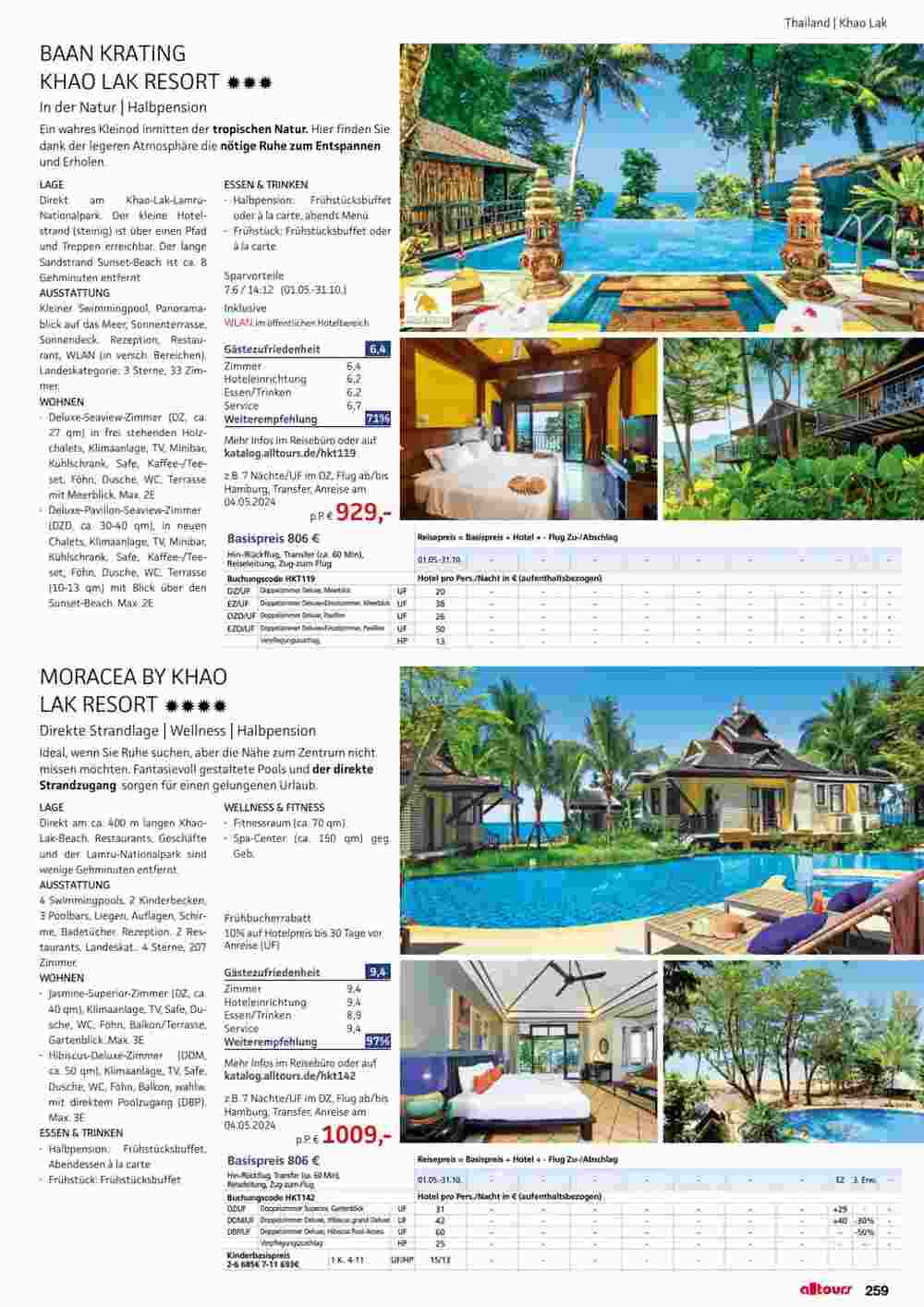 Alltours Flugblatt (ab 01.05.2024) - Angebote und Prospekt - Seite 259
