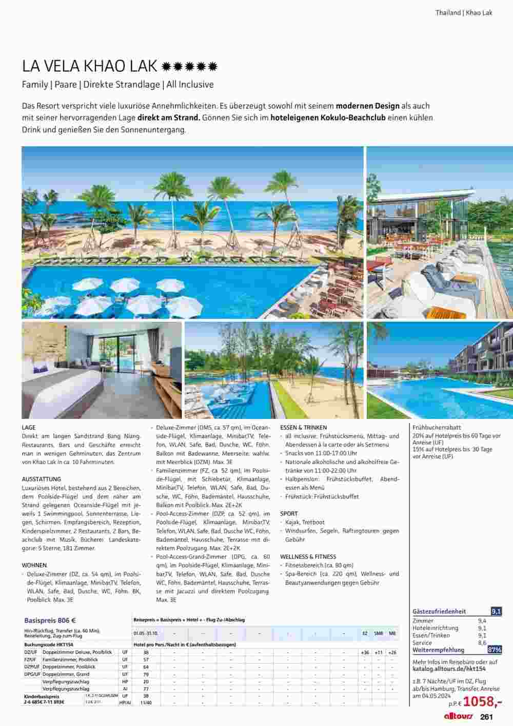 Alltours Flugblatt (ab 01.05.2024) - Angebote und Prospekt - Seite 261