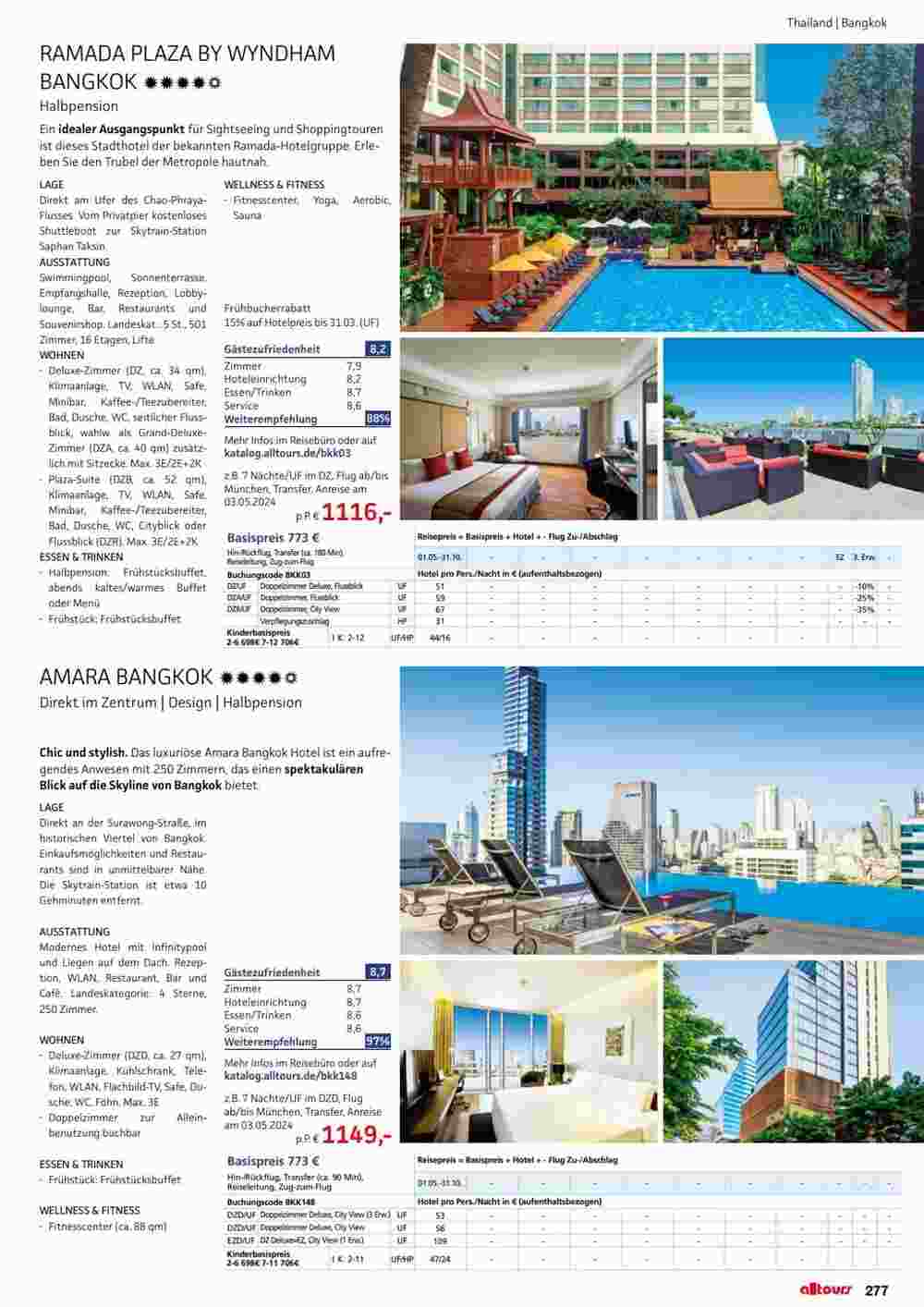 Alltours Flugblatt (ab 01.05.2024) - Angebote und Prospekt - Seite 277