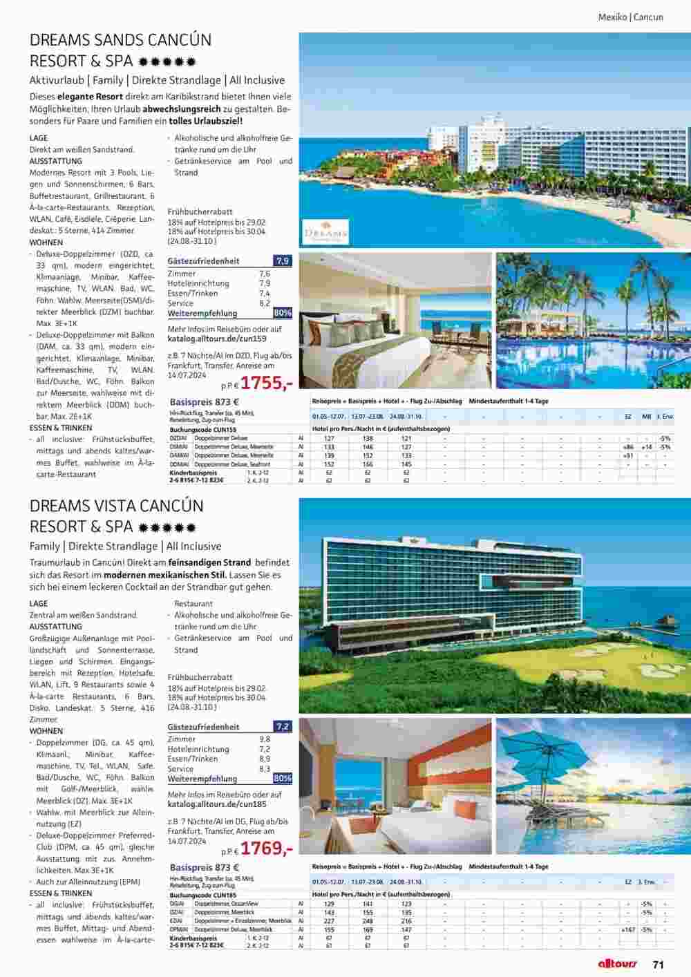 Alltours Flugblatt (ab 01.05.2024) - Angebote und Prospekt - Seite 71