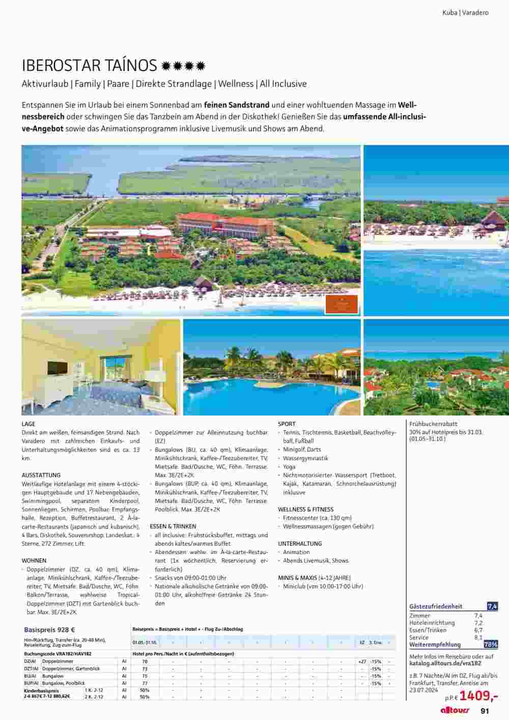 Alltours Flugblatt (ab 01.05.2024) - Angebote und Prospekt - Seite 91