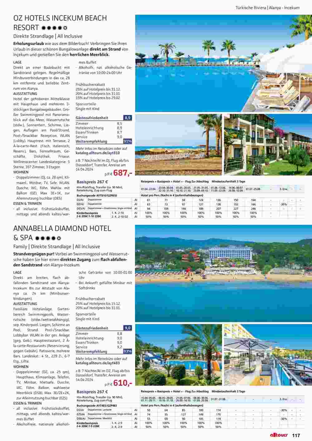 Alltours Flugblatt (ab 01.05.2024) - Angebote und Prospekt - Seite 117
