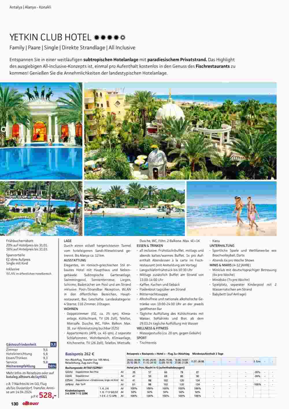 Alltours Flugblatt (ab 01.05.2024) - Angebote und Prospekt - Seite 130