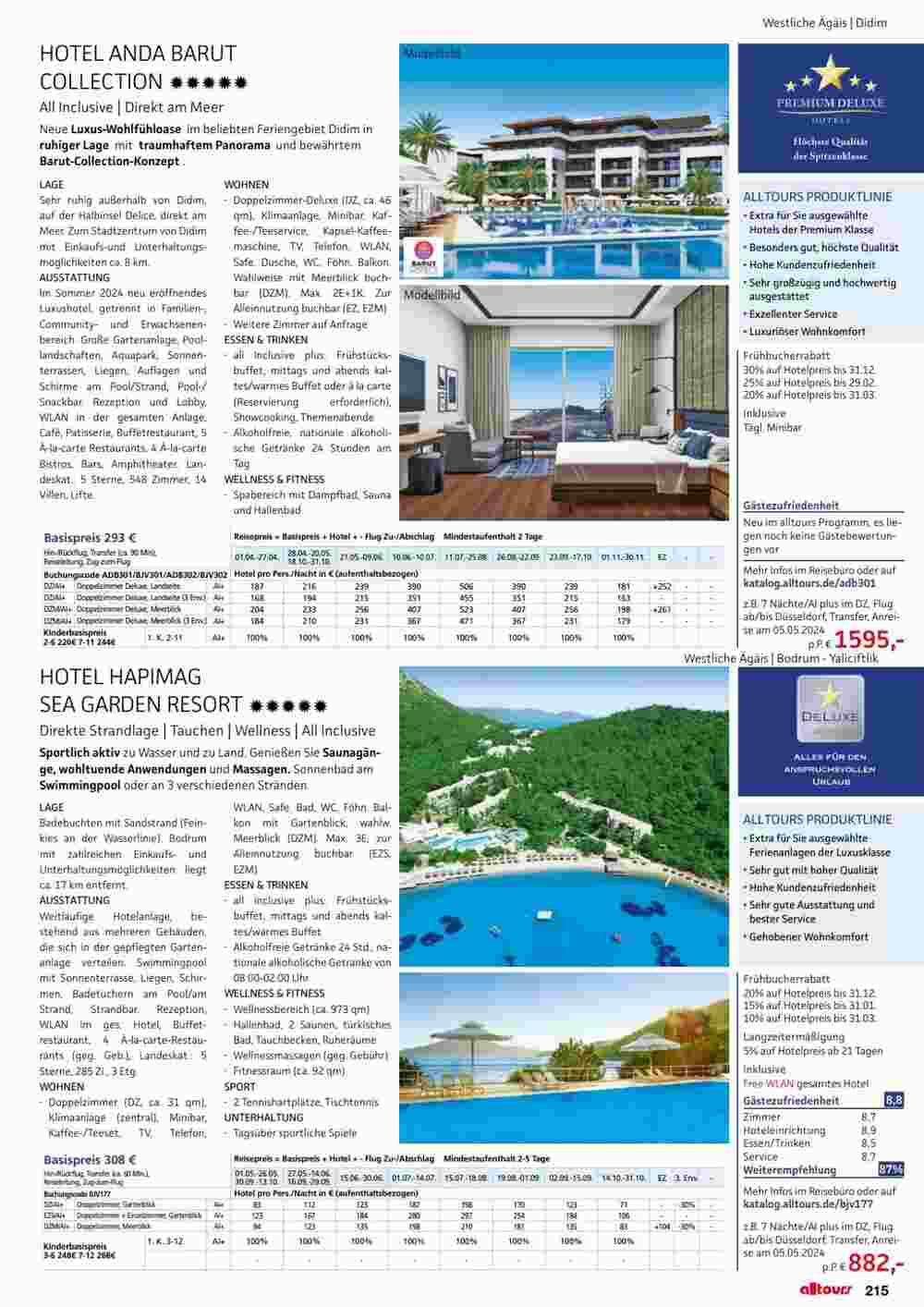 Alltours Flugblatt (ab 01.05.2024) - Angebote und Prospekt - Seite 215
